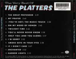 Free download The Platters - The Very Best of The Platters [CD] free photo or picture to be edited with GIMP online image editor